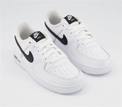 nike air force 1 weiss schwarz damen|air force 1 schuh.